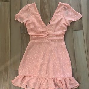 Size small forever 21 pink floral dress